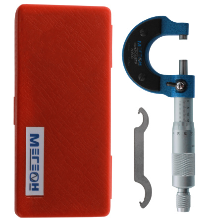 Микрометр механический МЕГЕОН 80600 купить по низкой цене | МАКСПРОФИТ