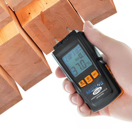 Измеритель влажности древесины МЕГЕОН 20610 купить по низкой цене | МАКСПРОФИТ