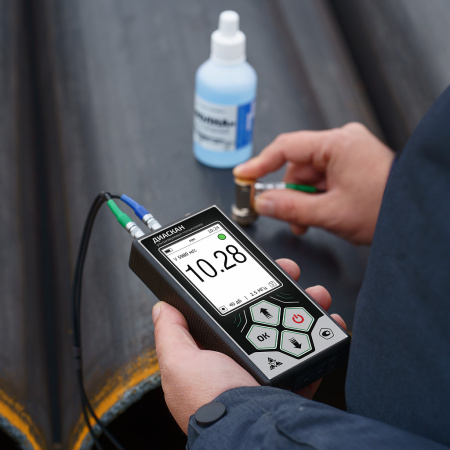 Ультразвуковой толщиномер ДИАСКАН-М (с преобразователями 5 МГц и 10 МГц) купить по низкой цене | МАКСПРОФИТ