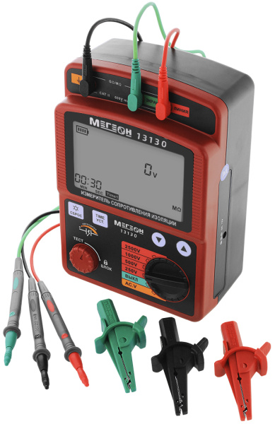 Мегаомметр МЕГЕОН 13130 купить по низкой цене | МАКСПРОФИТ