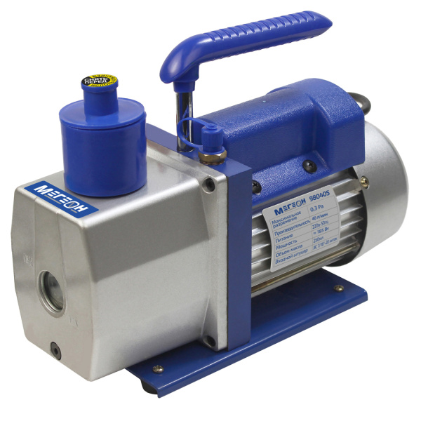 Двухступенчатый вакуумный насос МЕГЕОН 980405 купить по низкой цене | МАКСПРОФИТ